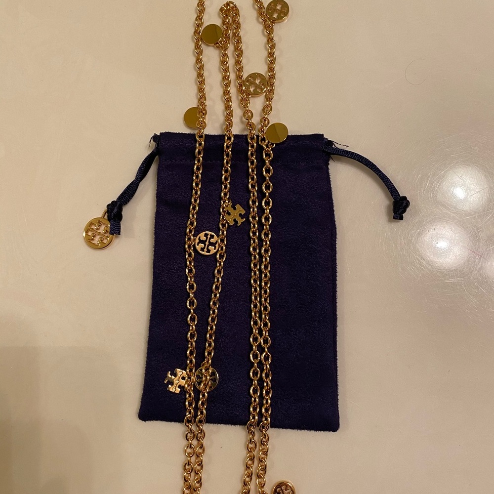 Tory Burch gold necklace